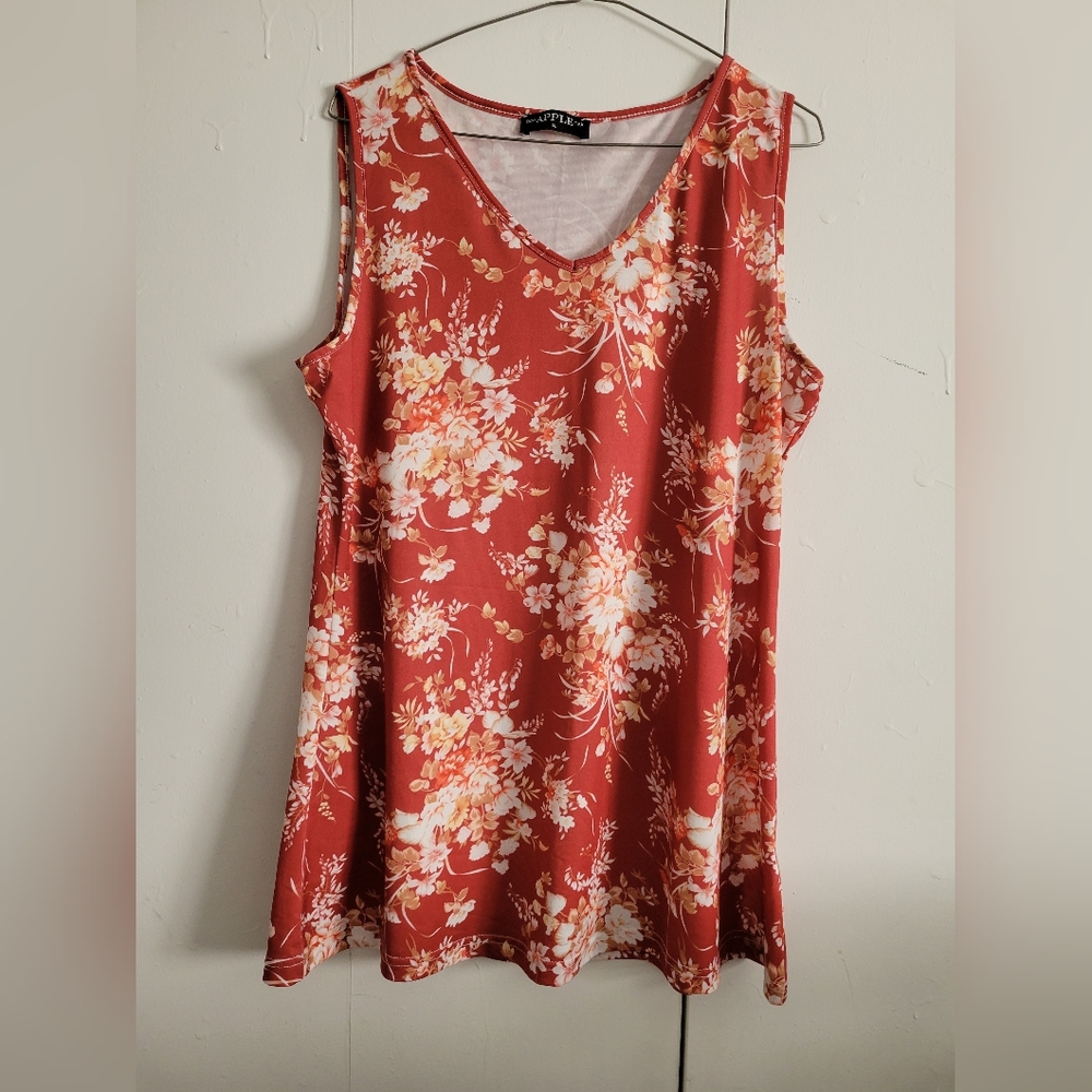 Bon Apple Tea Tunic Tank NWOT - Picture 3 of 6